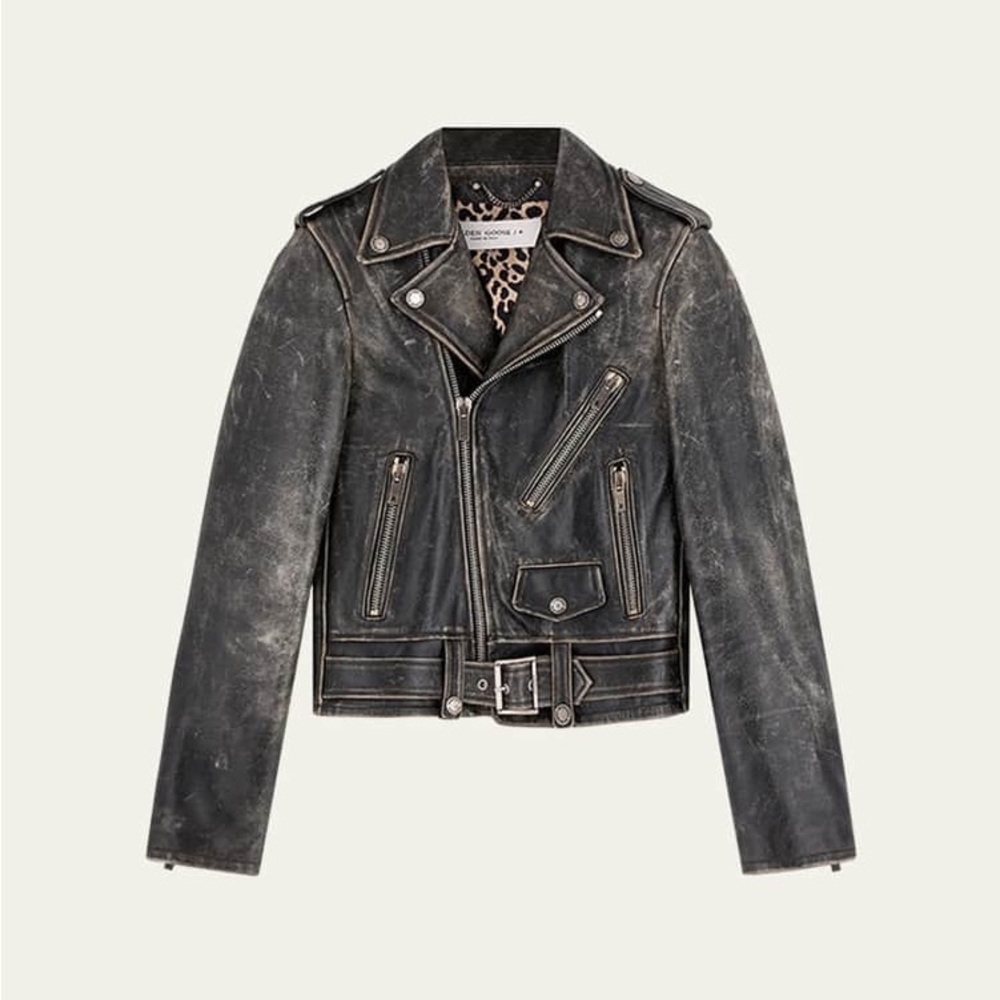 Golden Goose “Bull” Leather Jacket